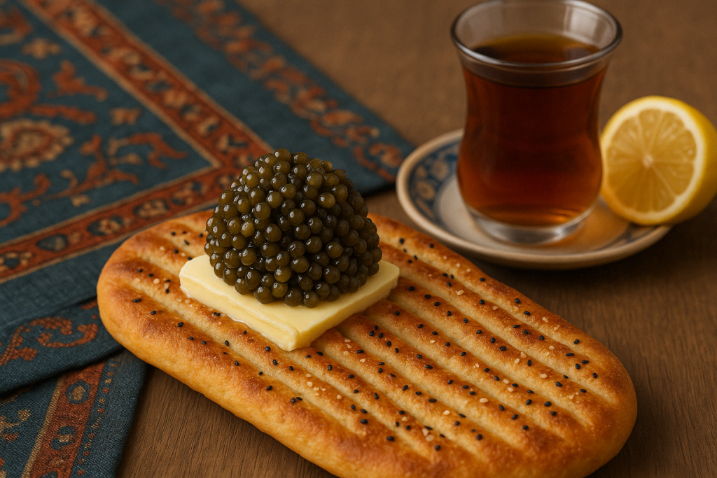 Comment mange-t-on le caviar en Iran ?