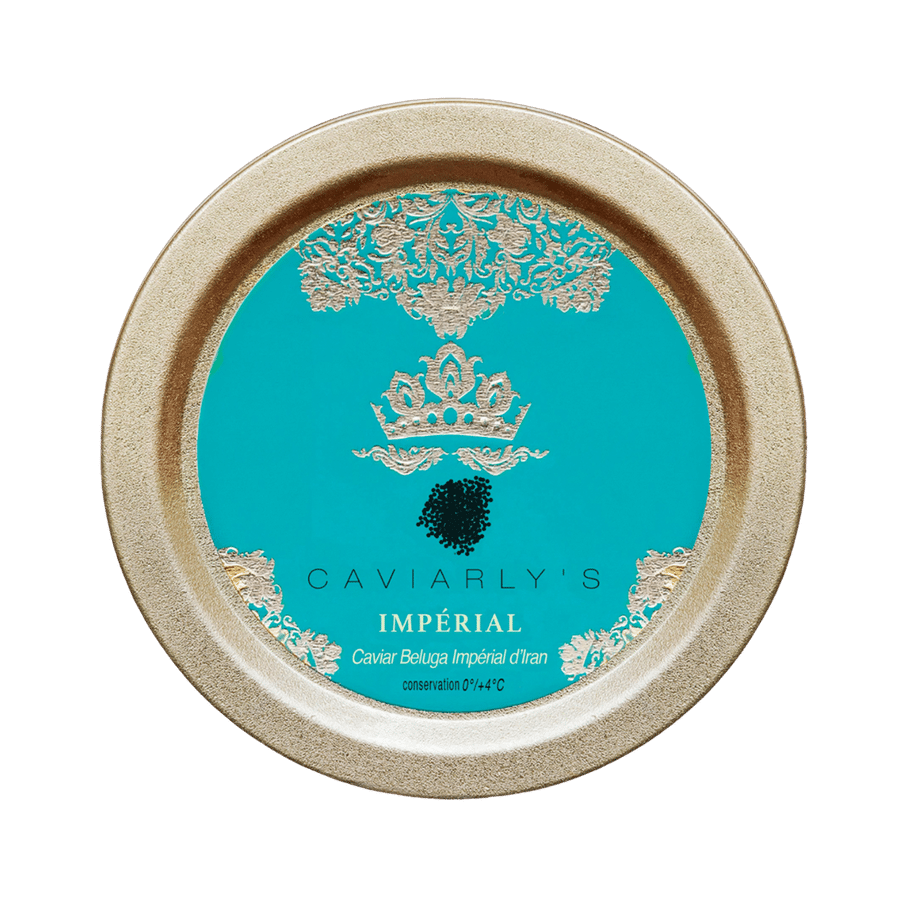 Boîte de Caviar Beluga Impérial d’Iran Caviarly’s